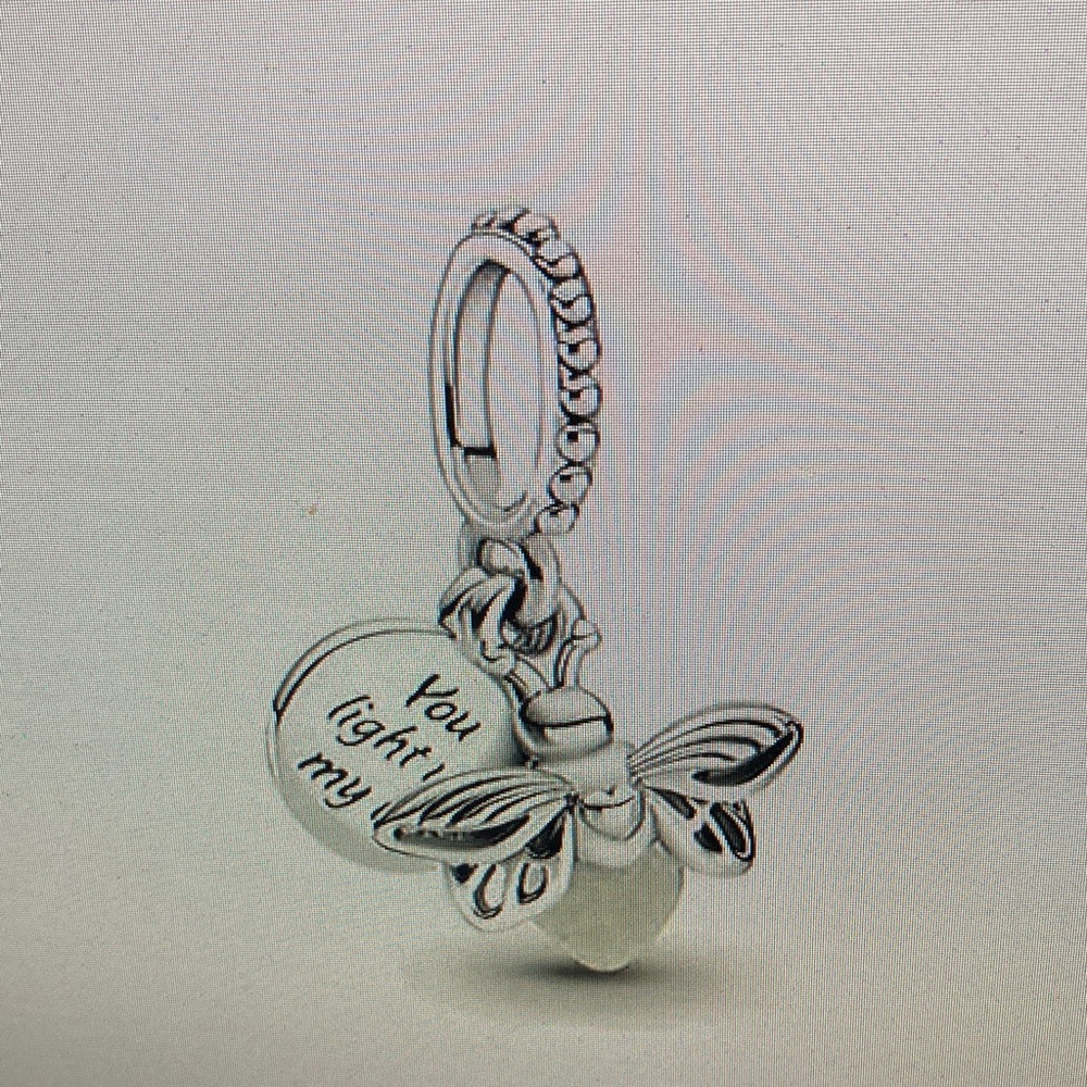 Pandora Silver Bee Charm Bracelet